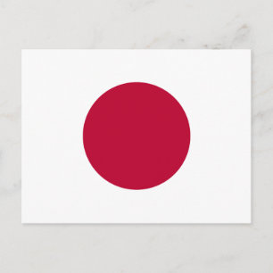 日本の旗 ポストカード