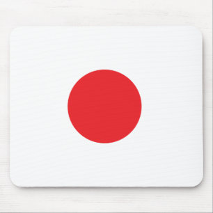 日本の旗 マウスパッド