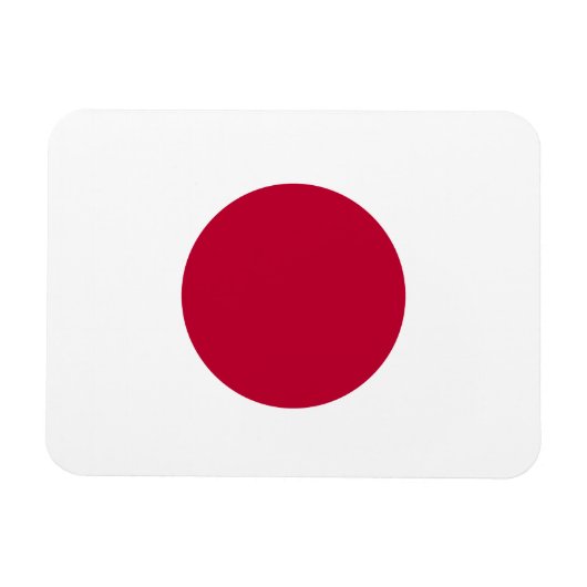 日本の旗 マグネット (横)