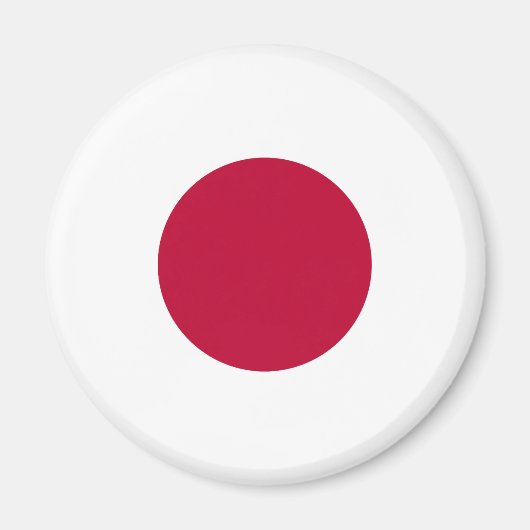 日本の旗 マグネット (正面)