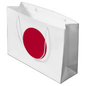 日本の旗 ラージペーパーバッグ (裏面アングル)