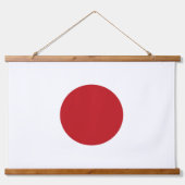 日本の旗 吊り下げ型タペストリー (正面)