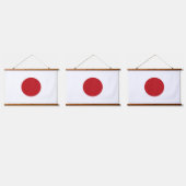 日本の旗 吊り下げ型タペストリー (トリプル)