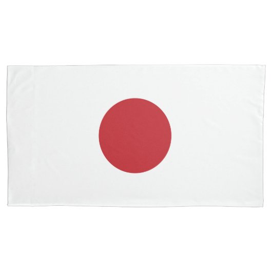 日本の旗 枕カバー (正面)