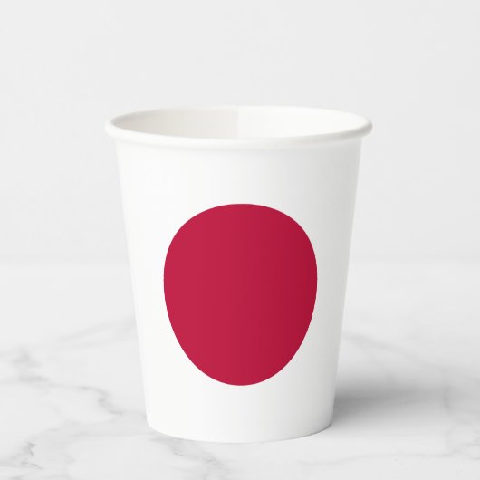 日本の旗 紙コップ (左)