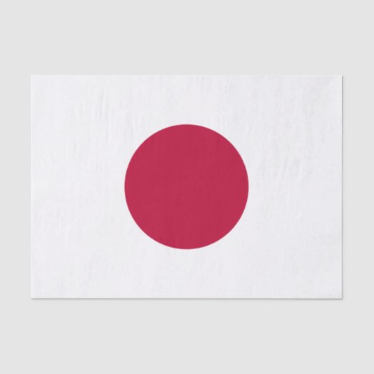 日本の旗 薄葉紙 (正面)