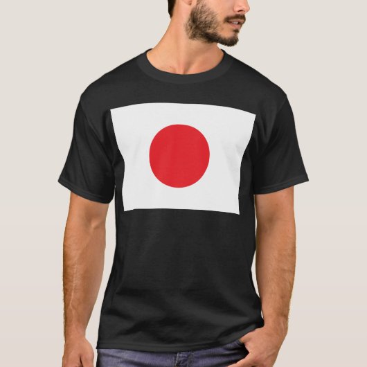 日本の旗 Tシャツ (正面)
