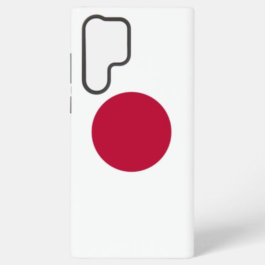 日本の日の丸柄Samsung Galaxy S22 Ultraケース Samsung Galaxyケース (裏面)