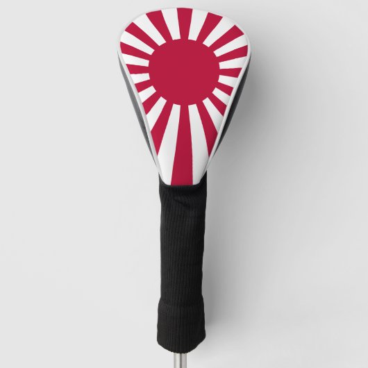 日本の旭日旗 ゴルフヘッドカバー (正面)