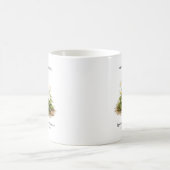 日本の春の短命植物 – シュウメイギク コーヒーマグカップ (中央)