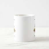 日本の春の短命植物 – 菊咲アネモネ コーヒーマグカップ (中央)