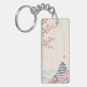 日本の春の美しさ キーホルダー (正面左)