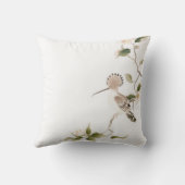 日本の春の花と鳥 クッション (裏面)