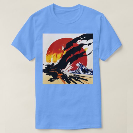 日本の景 Tシャツ (デザイン正面)