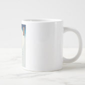 日本の月夜の燕 ジャンボコーヒーマグカップ (右)