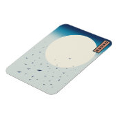 日本の月明けツバメ マグネット (左側)