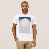 日本の月明けツバメ Tシャツ (正面フル)