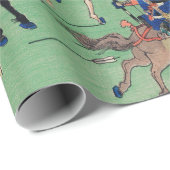 日本の木版画バトルのラッピングペーパー ラッピングペーパー (ロールコーナー)