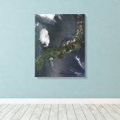 日本の本州 キャンバスプリント (インサイチュ (ウッドフロア))