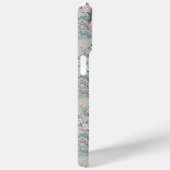 日本の桜と芸者パターンのモノグラムケース- Case-Mate iPhoneケース (裏面 / 右)