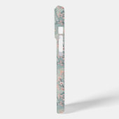 日本の桜と芸者パターンのモノグラム Case-Mate iPhoneケース (裏面 / 左)