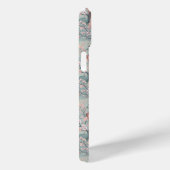 日本の桜と芸者パターンのモノグラム Case-Mate iPhoneケース (裏面 / 右)