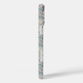 日本の桜と芸者パターンのモノグラム Case-Mate iPhoneケース (裏面 / 右)