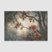 日本の桜のアジアンスタイルのデコパージュ 薄葉紙 (正面)