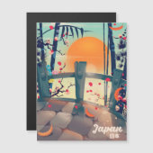 日本の桜の休暇ポスター 日本の桜 (正面/裏面)
