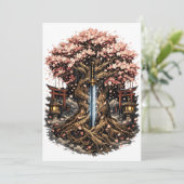 日本の桜の木と刀の幻想芸術 セーブザデート (スタンド正面)