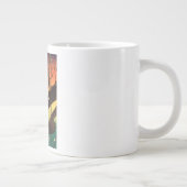 日本の桜の木 ジャンボコーヒーマグカップ (右)