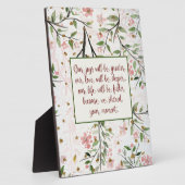 日本の桜の花たちと共有する瞬間 フォトプラーク