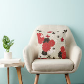 日本の桜エレガント花柄 クッション (椅子)