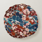 日本の桜コイ – アソノハ –  ラウンドクッション (裏面)