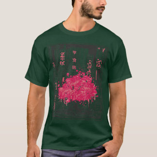 日本の桜ツリーシティ Tシャツ