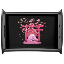 日本の桜トレー