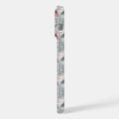 日本の桜傘柄モノグラム iPhoneケース (左側面)