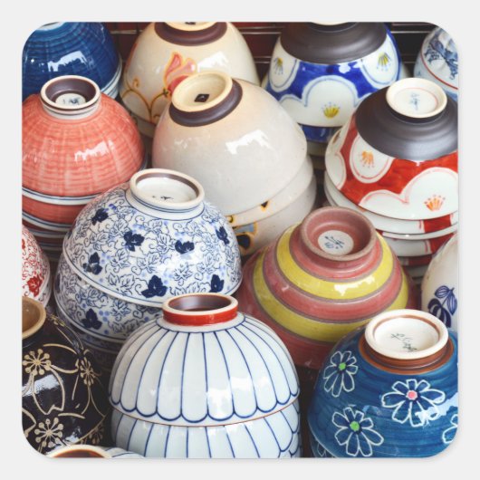 日本の椀：東京 スクエアシール (正面)