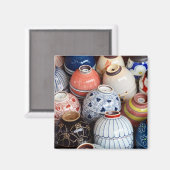 日本の椀:東京 マグネット (正面/裏面)