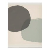 日本の植物の中立的ポスター ポスター (正面)