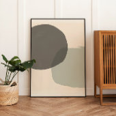 日本の植物の中立的ポスター ポスター