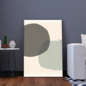 日本の植物の中立的ポスター ポスター