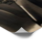 日本の横イン絵画ク ポスター (角)