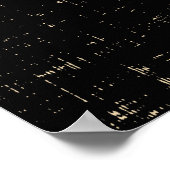 日本の横 – グランジスタイル ポスター (角)