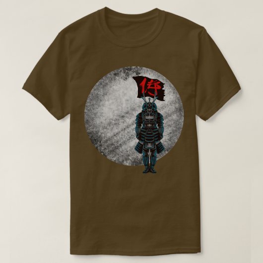 日本の武士 Tシャツ (デザイン正面)