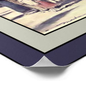 日本の水の色～「ザ・ビル遊」 ～1901～ ポスター (角)