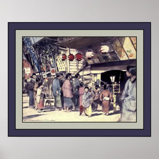 日本の水の色～「ザ・ビル遊」 ～1901～ ポスター (正面)