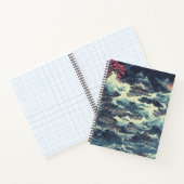 日本の油彩風景 ノートブック (内部)