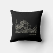 日本の波日本の波 クッション (裏面)