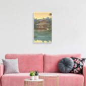 日本の浮世絵アート（吉田博） キャンバスプリント (インサイチュ (リビング))